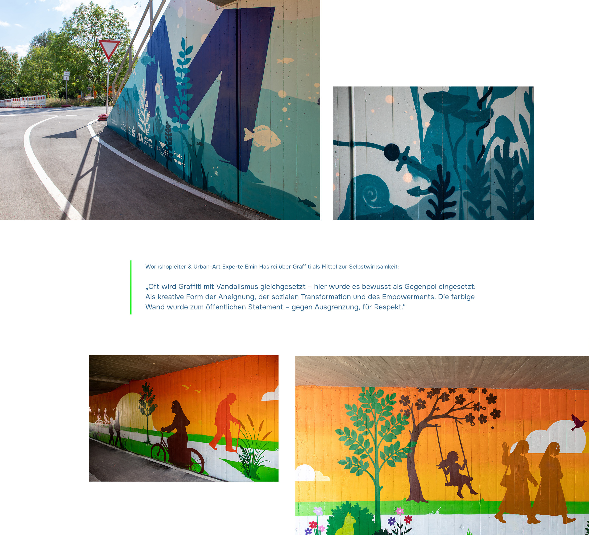 designstudio Eminent, Bärengraben Unterführung Raumgestaltung