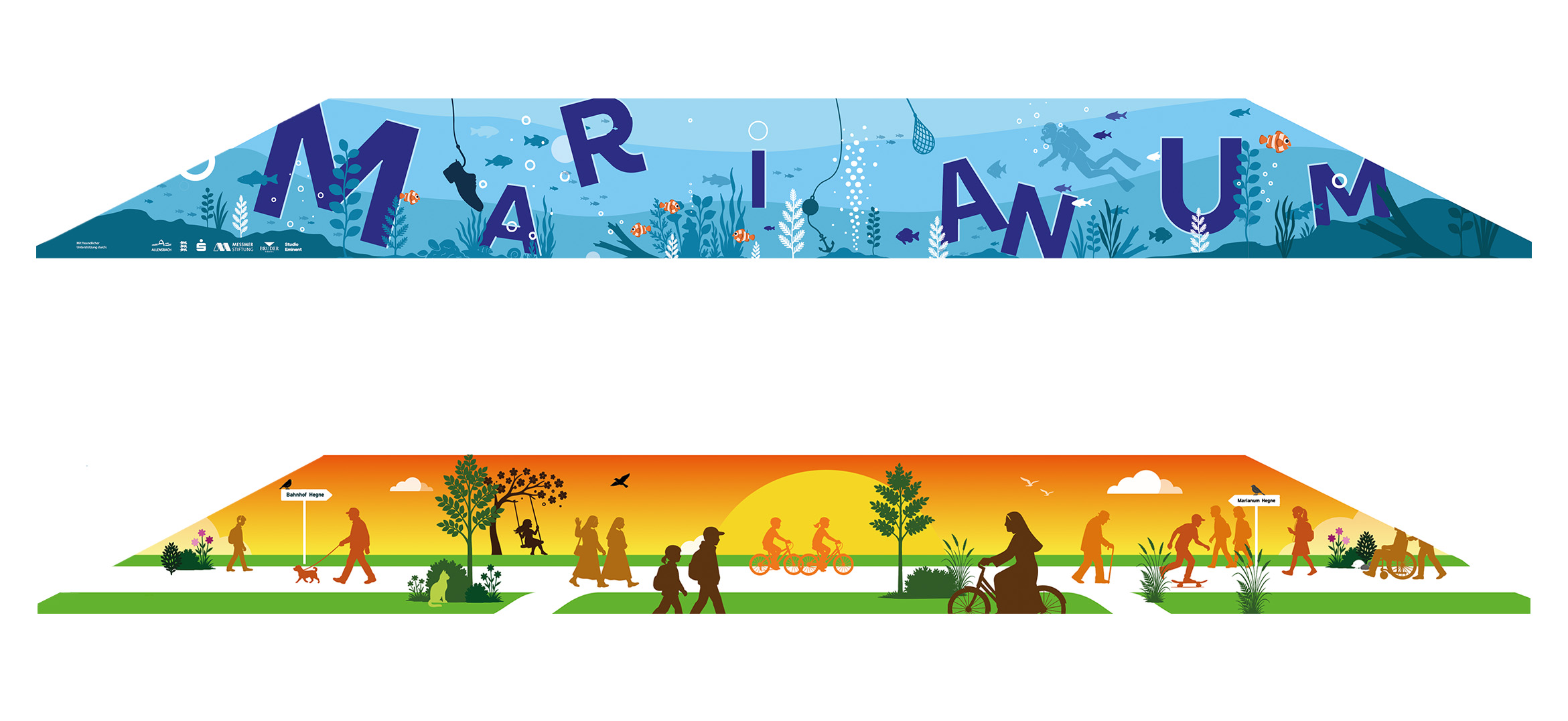 designstudio Eminent, Bärengraben Unterführung Raumgestaltung