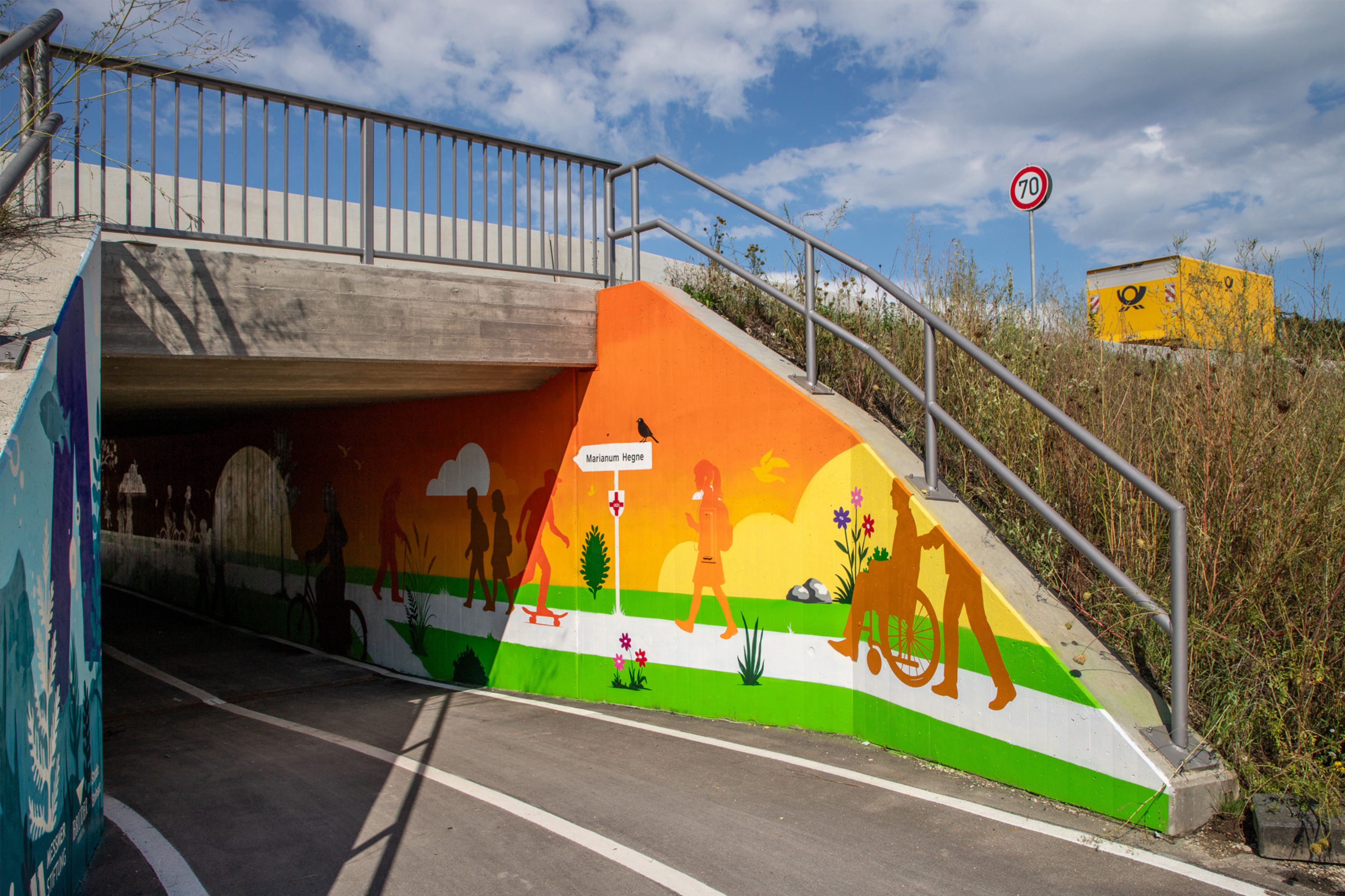 designstudio Eminent, Bärengraben Unterführung Raumgestaltung