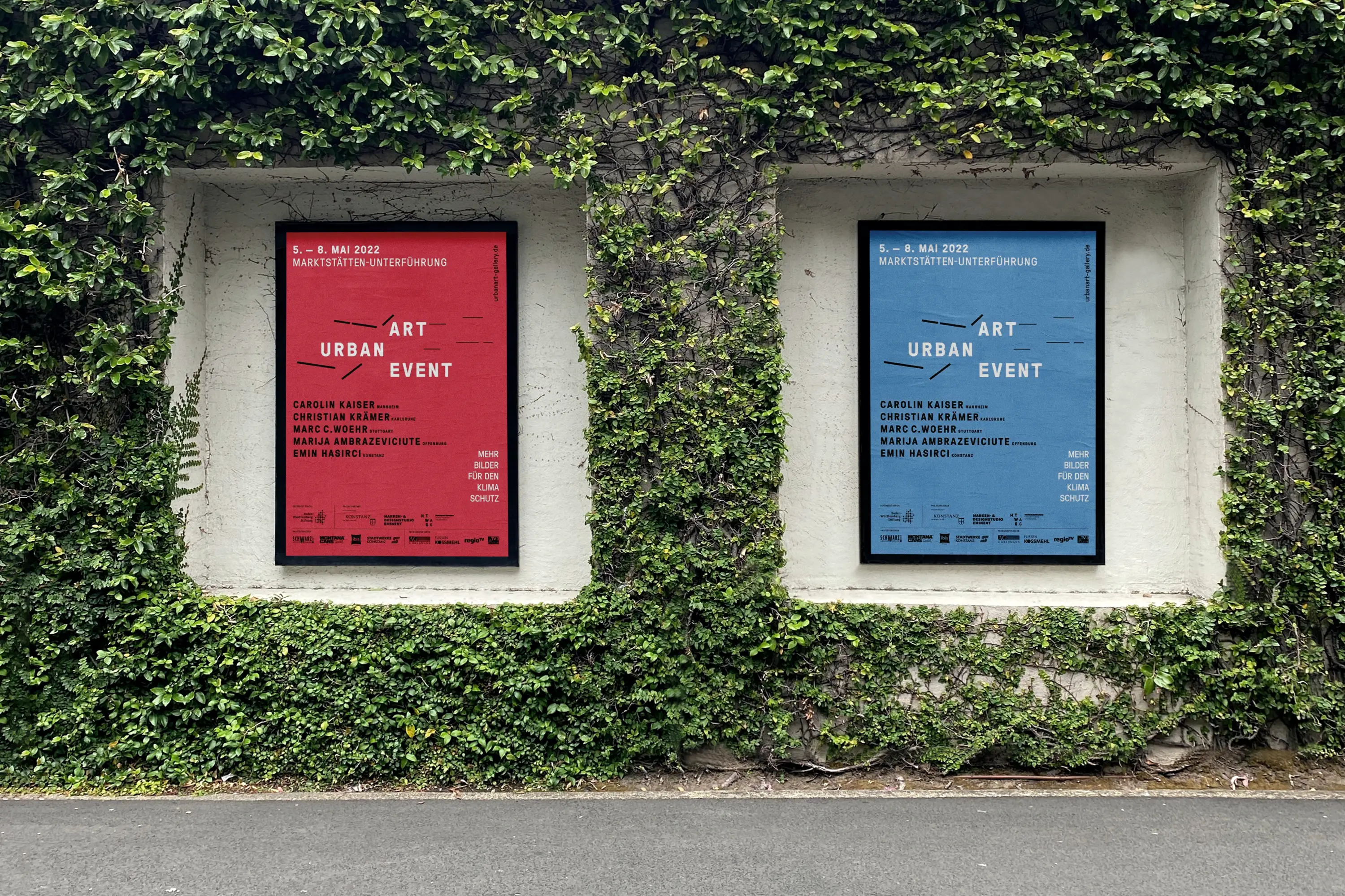 Designstudio Eminent, Konstanz, Werbeagentur, Grafik Design, Corporate Design, Urban Art galerie Konstanz