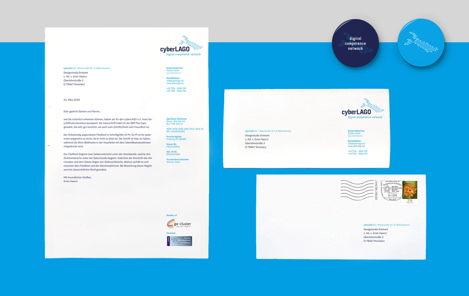 Designstudio Eminent, Konstanz, Werbeagentur, Grafik Design, Corporate Design